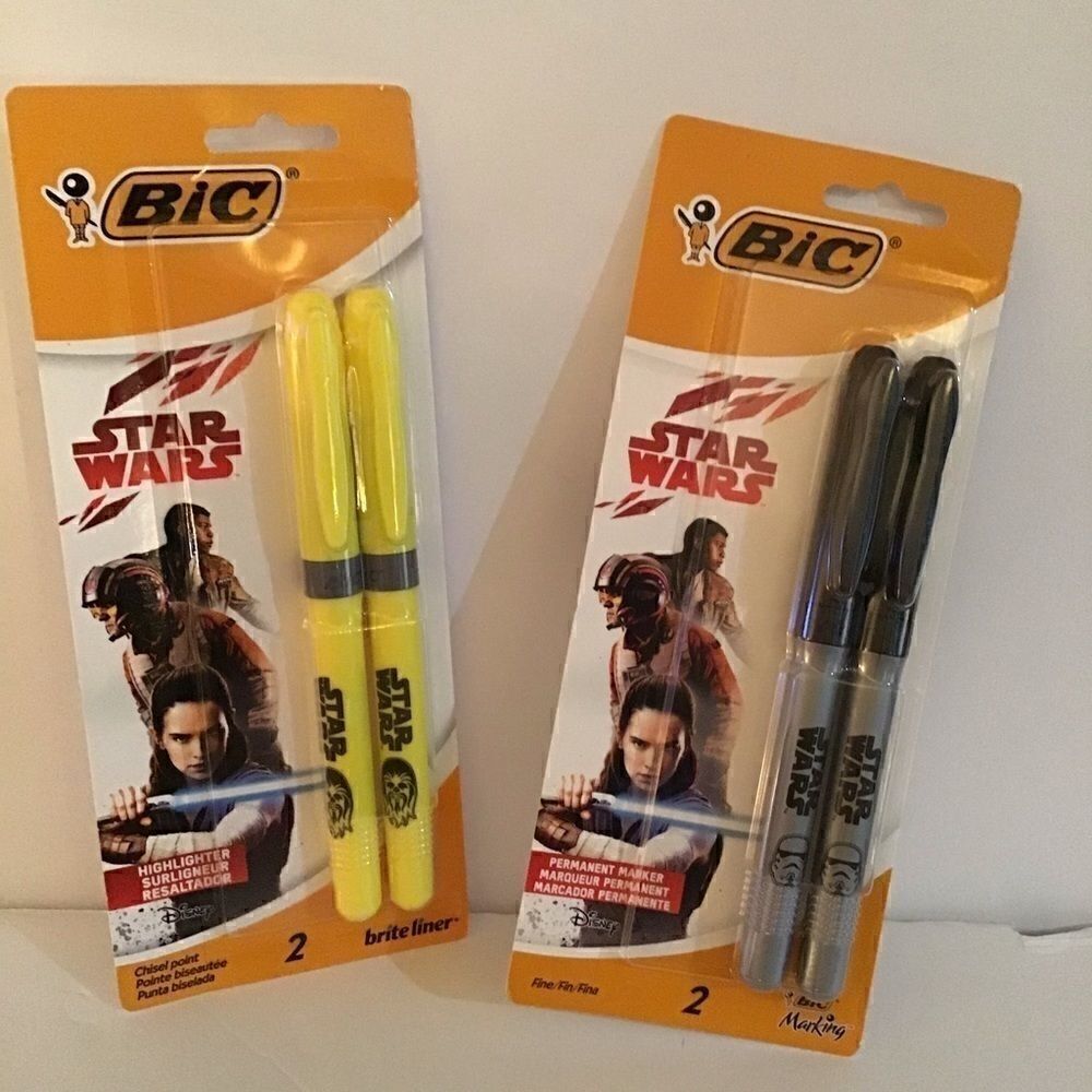 Bic STAR WARS Edition Markers 2Lot - Picture 3 of 5
